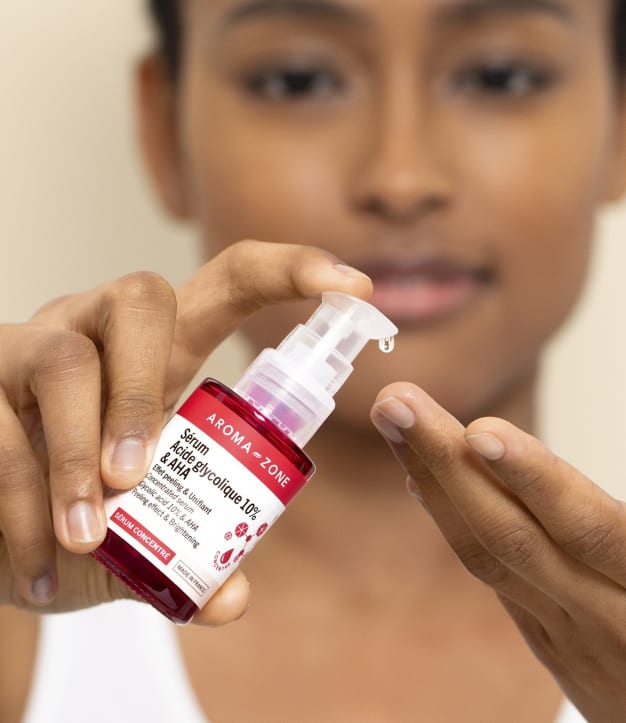 Siero concentrato Acido glicolico 10% e AHA