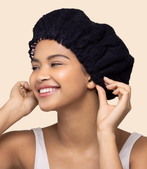 Cuffia per capelli in cotone impermeabile