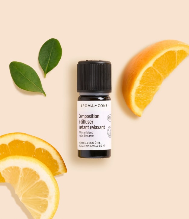 Composition huiles essentielles pour diffuseur Instant Relaxant