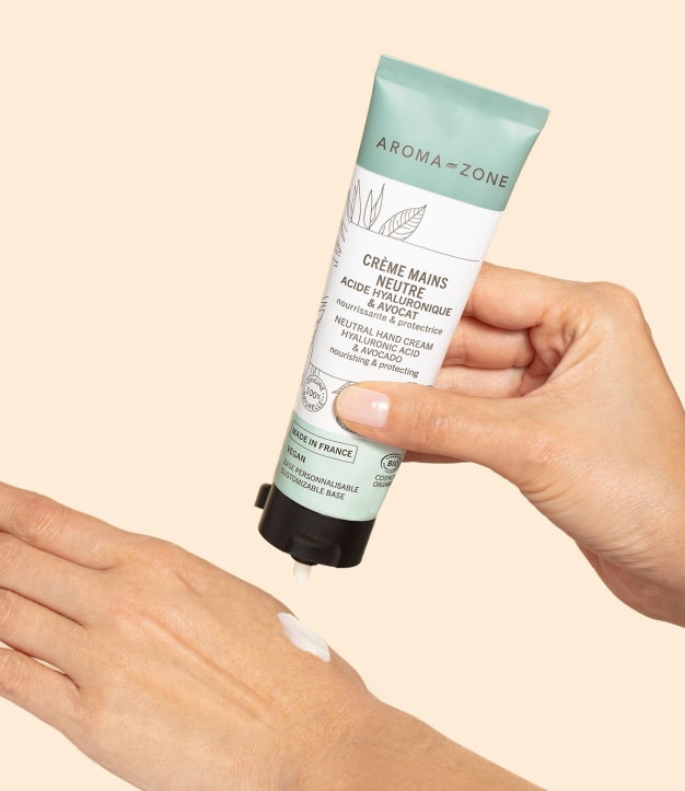 Crema mani neutra all'Acido ialuronico e Avocado BIO