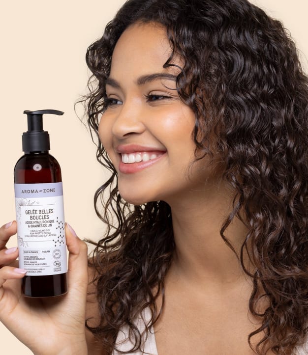 Gelée belles boucles acide hyaluronique et graines de lin