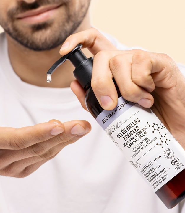 Gelée belles boucles acide hyaluronique et graines de lin