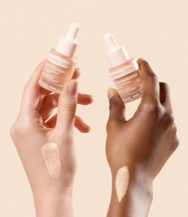 Gocce illuminanti Acido ialuronico e Vitamina C