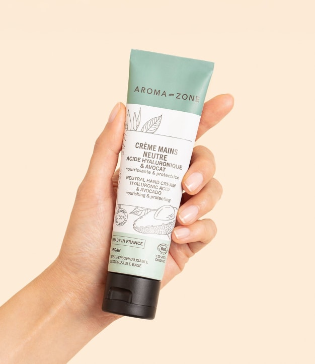 Crème mains neutre Acide hyaluronique & Avocat BIO