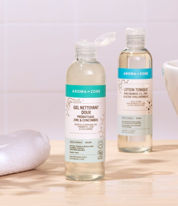 Gel detergente delicato Prebiotico, Zinco e Cetriolo