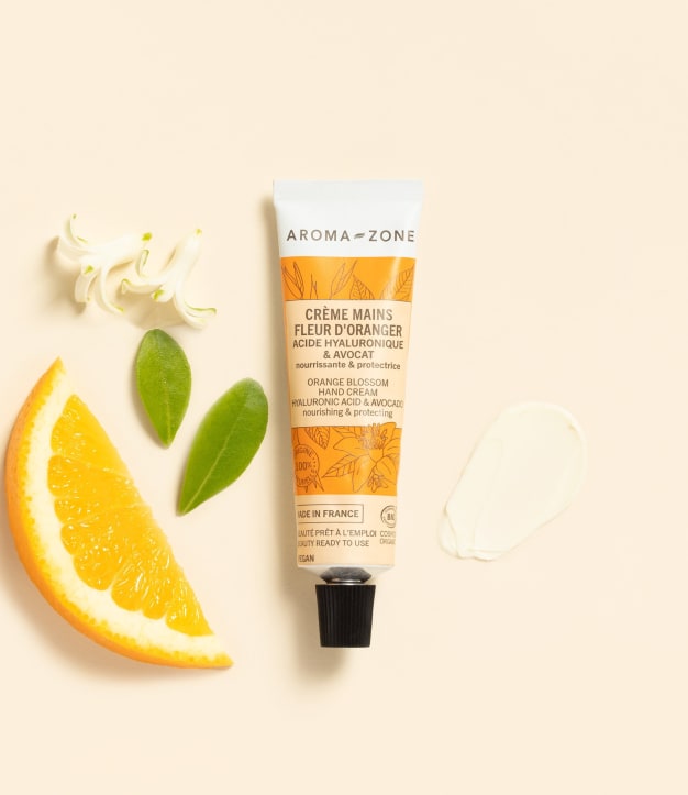 Crema mani all'Acido ialuronico e Avocado BIO - Fiori d'arancio