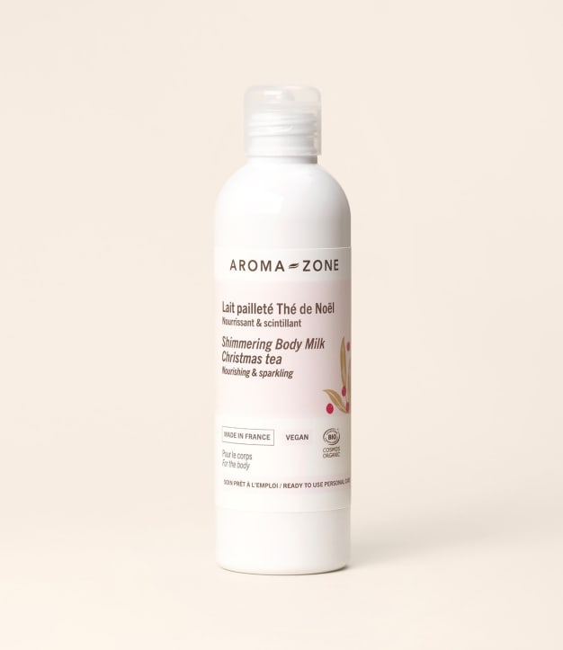 Lait corps pailleté Thé de Noël