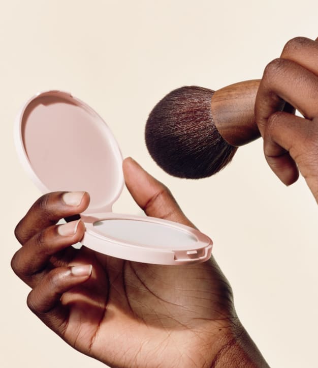 Pinceau rond large pour poudre