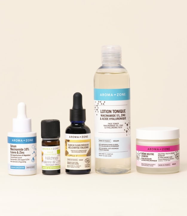 Routine peaux sujettes aux rougeurs