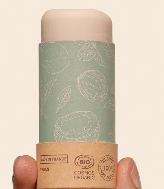 Déodorant solide au Palmarosa BIO