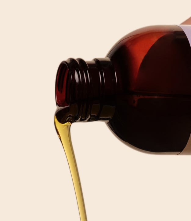 Olio di trattamento per capelli