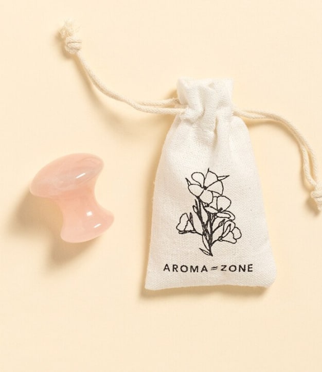 Champignon de massage en quartz rose