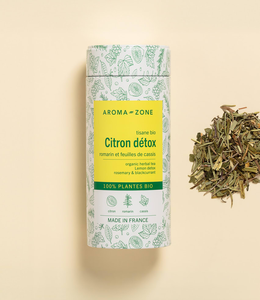 Tisane Citron détox BIO
