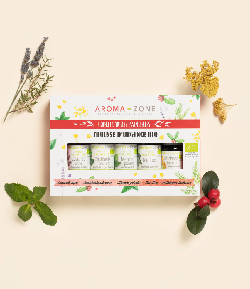 Coffret huiles essentielles Coffret 5 HE Trousse d'Urgence