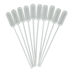 Pipettes en plastique 3 ml à tige longue (lot de 10)