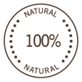 stamp 100% NATURAL
