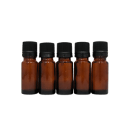 Flacons DIN18 codigouttes 10 ml (lot de 5)