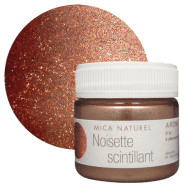 Mica Noisette scintillant