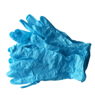 Guanti in nitrile blu (confezione da 5 paia)