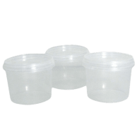 Vasetti di cristallo da 120 ml (set di 3)