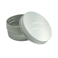 Pot en aluminium 80 ml avec capsule embossée