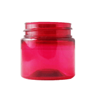 Pot PET recyclé rose TINY 50 ml - sans bouchage