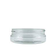 Pot PET transparent BASIC 50 ml - sans bouchage