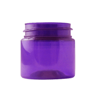 Pot PET recyclé violet TINY 50 ml - sans bouchage