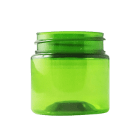 Pot PET recyclé vert TINY 50 ml - sans bouchage
