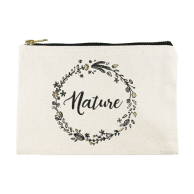 Trousse coton BIO Nature