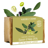 Savon d'Alep 25% Laurier