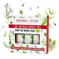 Coffret huiles essentielles Trio d'huiles essentielles Coup de boost BIO