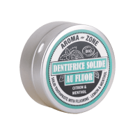 Dentifrice solide au Fluor - Menthol & Citron