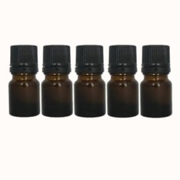 12 Mini Flaconi In Vetro Da 1 Ml Con Roll-on - Ricaricabili Per Oli Essenziali, Profumi E Campioni - Tappo Oro
