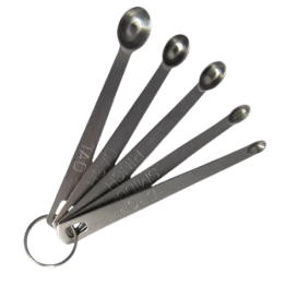 Set de 5 cuillères doseuses en inox