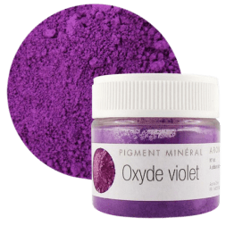 Oxyde minéral violet