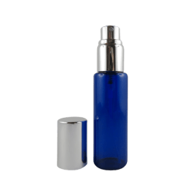 Mini-vaporizzatore tascabile in vetro blu 30 ml