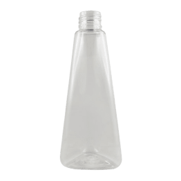 Flacone PET trasparente Prisma 100 ml - 20/410 - senza tappo