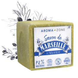 Savon de Marseille sans palme en cube 300 g