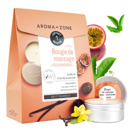 Kit cosmétique maison Bougie de massage Passionnément