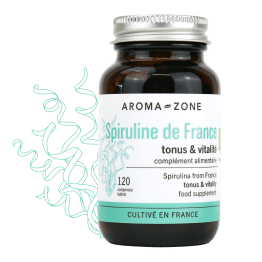 Spiruline de France BIO - 120 comprimés - complément alimentaire