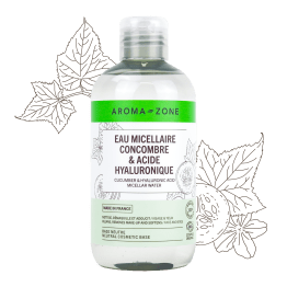 Eau micellaire au concombre BIO & Acide hyaluronique