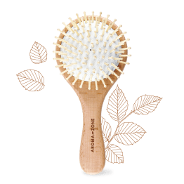 Brosse à cheveux en bois de hêtre