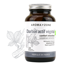 Carbone attivo vegetale Francia BIO - 120 capsule - Integratore alimentare