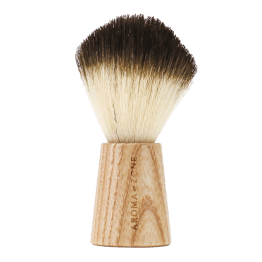 Pennello da barba in legno di frassino