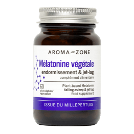 Mélatonine naturelle végétale - 60 gélules - Complément alimentaire