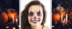 Maquillage Halloween inspiration "Le Joker"!