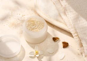 Poudre peau douce pour le bain lait d'amande & fleur d'oranger