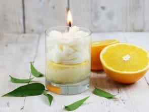 Bougie chantilly farandole d'agrumes