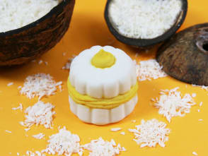Pain sans savon fondant paradisiaque mangue-coco 